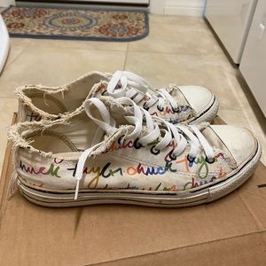White Converse